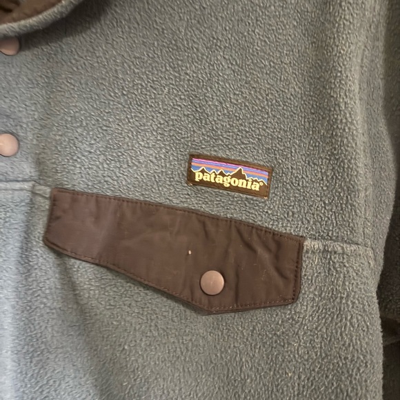 Patagonia Blue Fleece Pullover - Picture 3 of 7